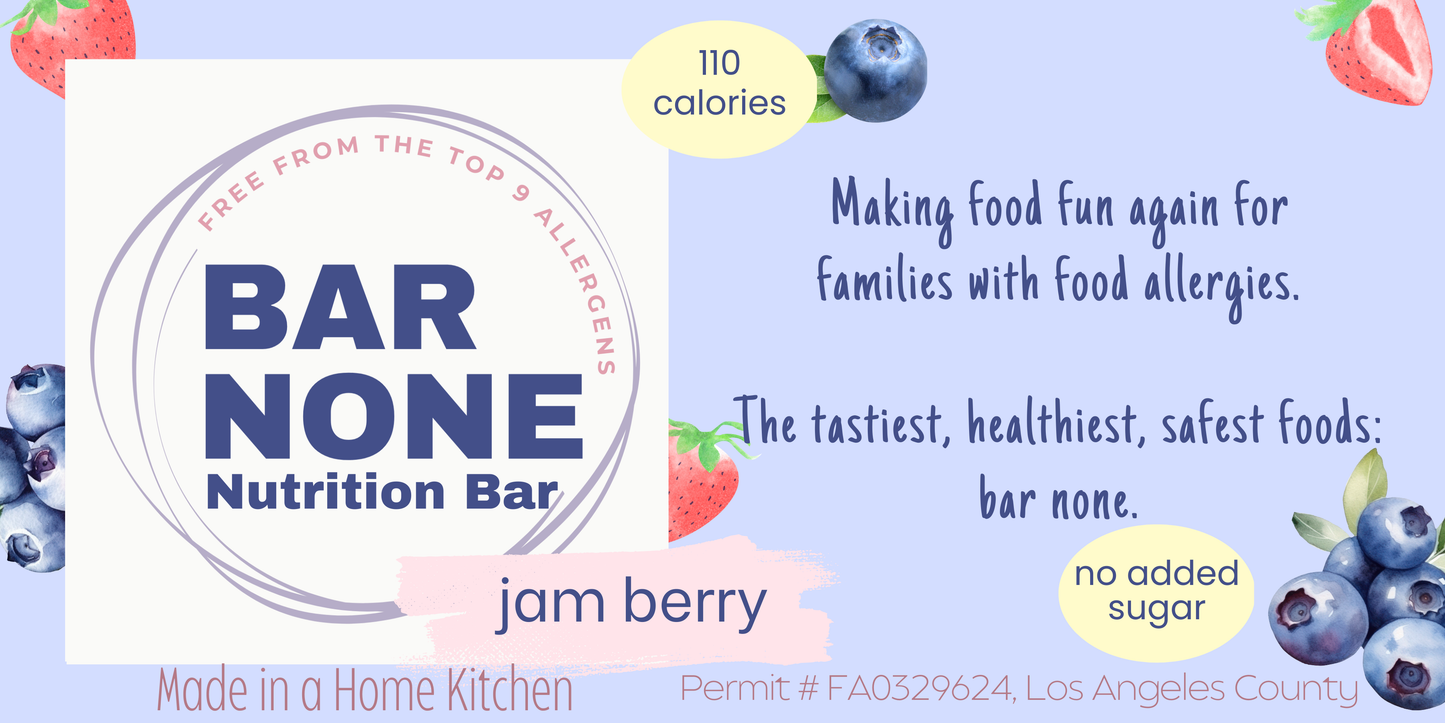 Jam Berry Snack Bar