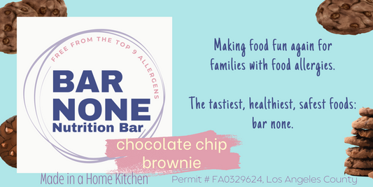 Chocolate Chip Brownie Snack Bar