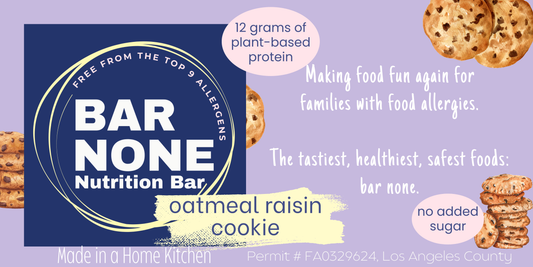 Oatmeal Raisin Cookie Protein Bar