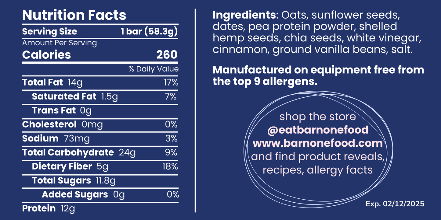 Oats 'n' Dates Protein Bar