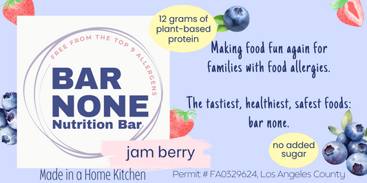 Jam Berry Protein Bar