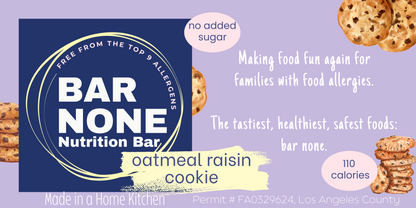 Oatmeal Raisin Cookie Snack Bar